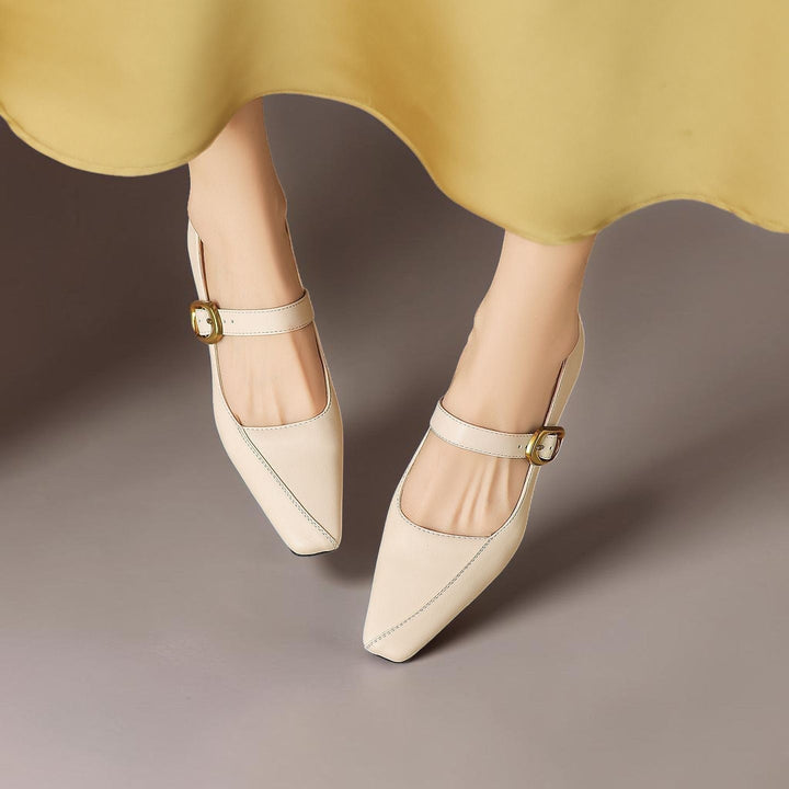 Zorae | Paneled Mary Jane Heel