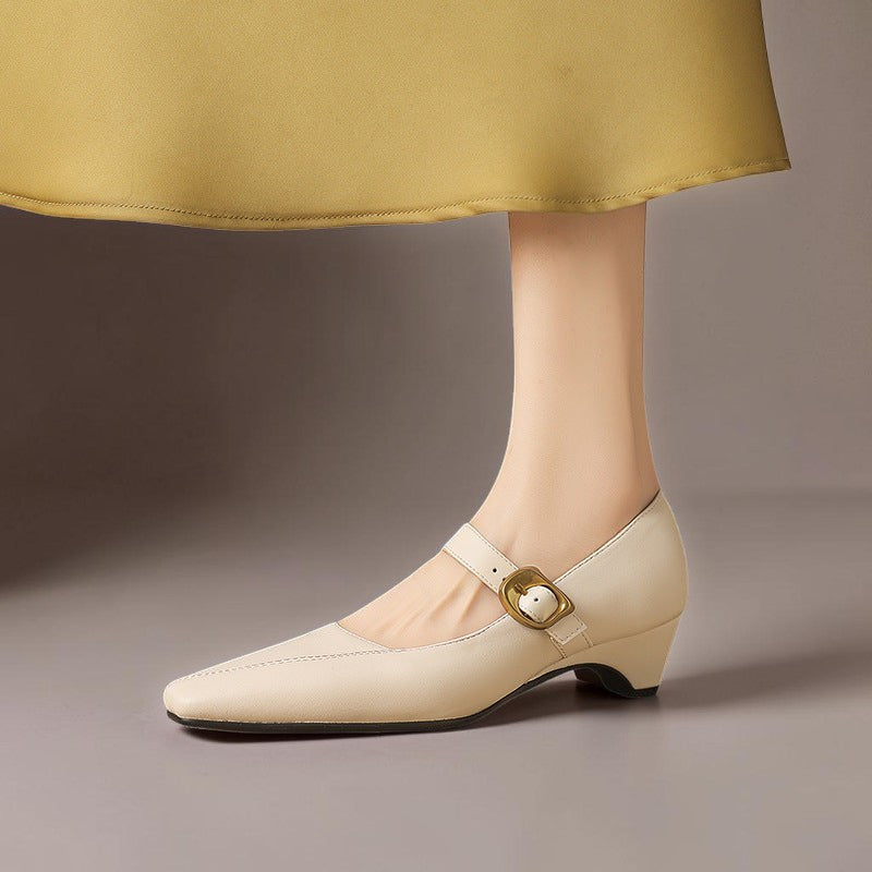 Zorae | Paneled Mary Jane Heel