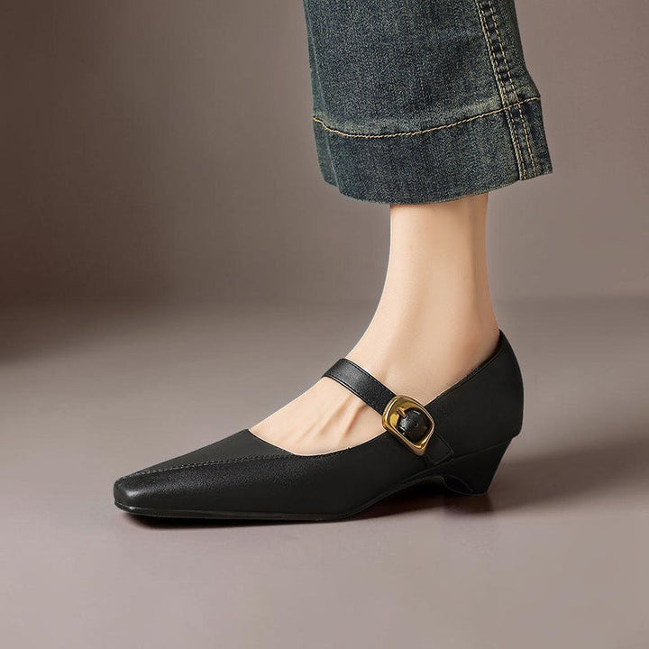 Zorae | Paneled Mary Jane Heel
