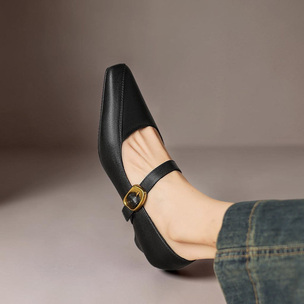 Zorae | Paneled Mary Jane Heel