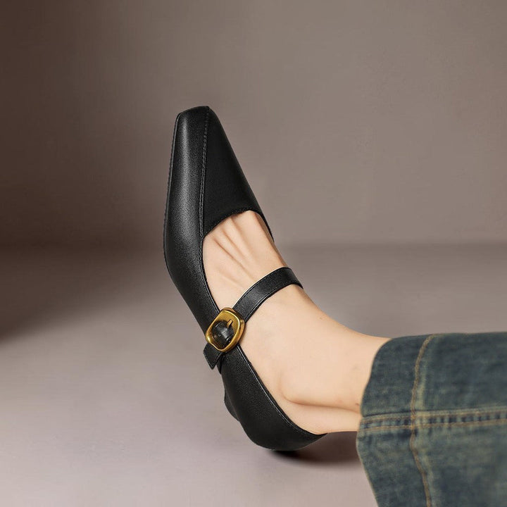 Zorae | Paneled Mary Jane Heel