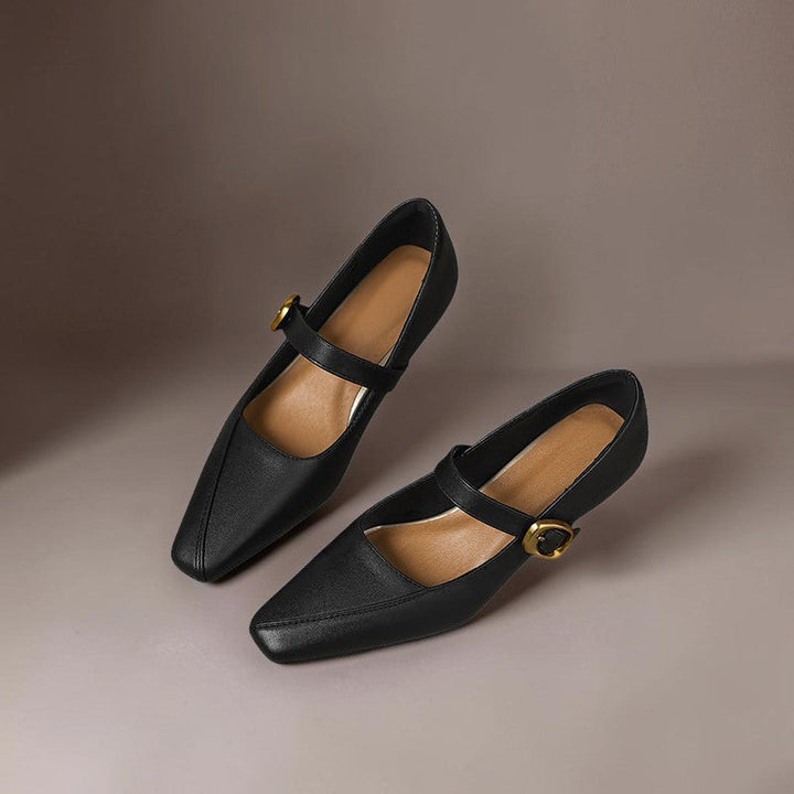 Zorae | Paneled Mary Jane Heel