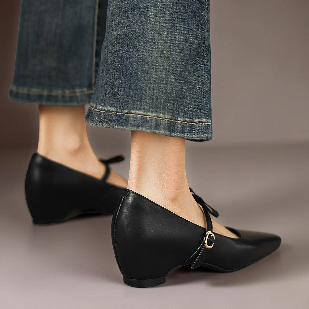 Bryony | Bow-Strap Mary Jane Pump