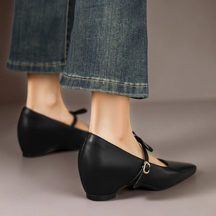 Bryony | Bow-Strap Mary Jane Pump