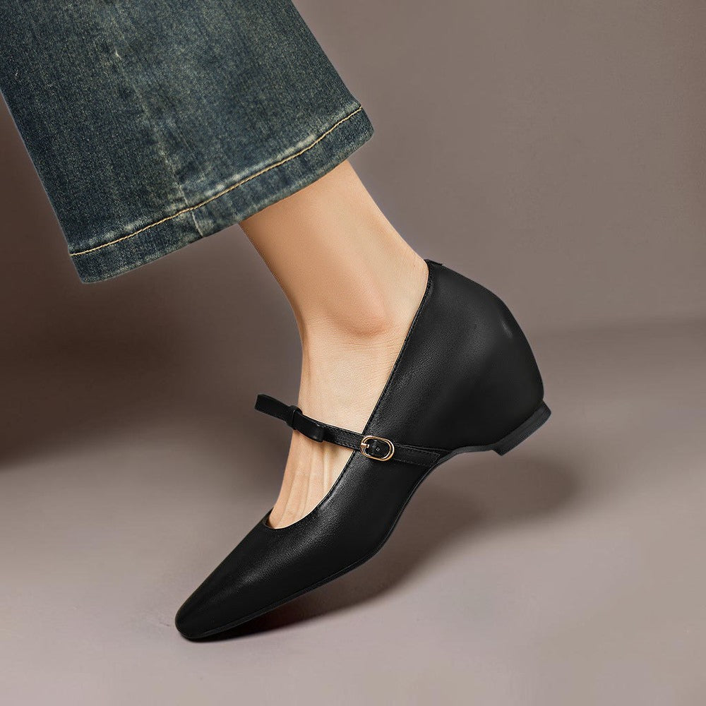 Bryony | Bow-Strap Mary Jane Pump