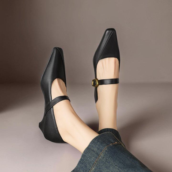 Zorae | Paneled Mary Jane Heel
