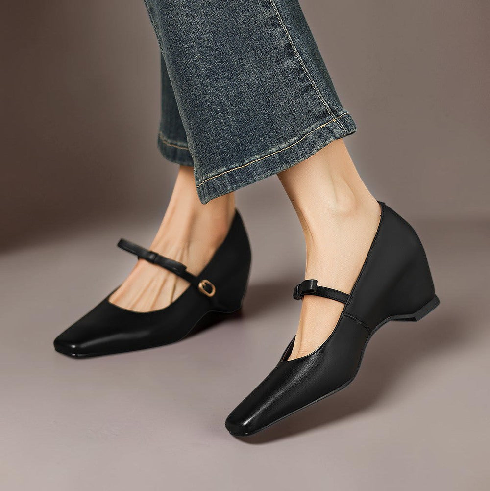 Bryony | Bow-Strap Mary Jane Pump