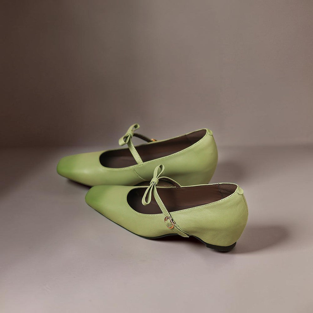 Bryony | Bow-Strap Mary Jane Pump