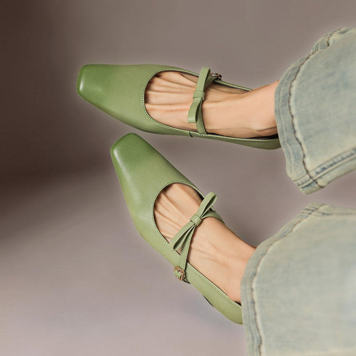 Bryony | Bow-Strap Mary Jane Pump