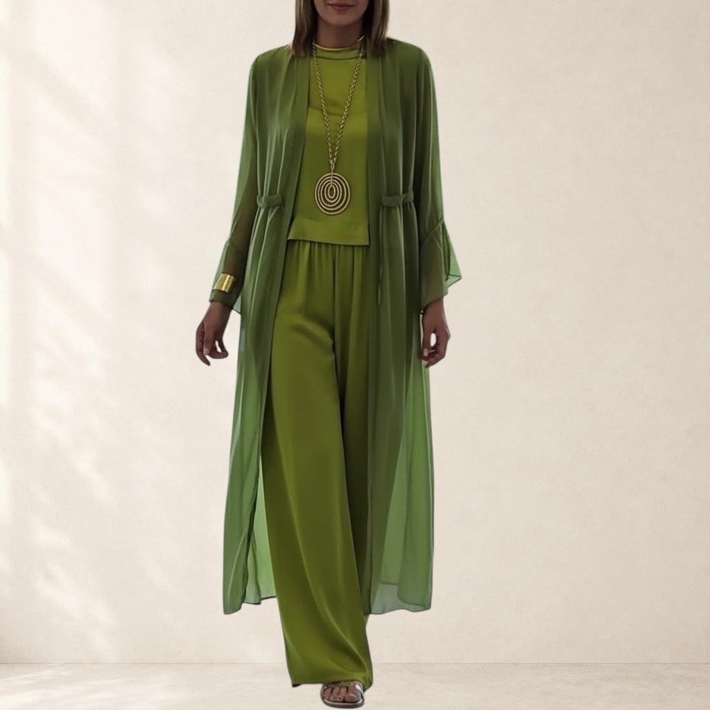 Lindsy - Elegant Comfortable Three Piece Set
