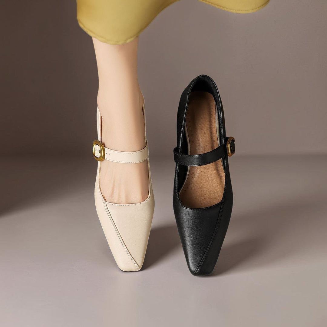 Zorae | Paneled Mary Jane Heel