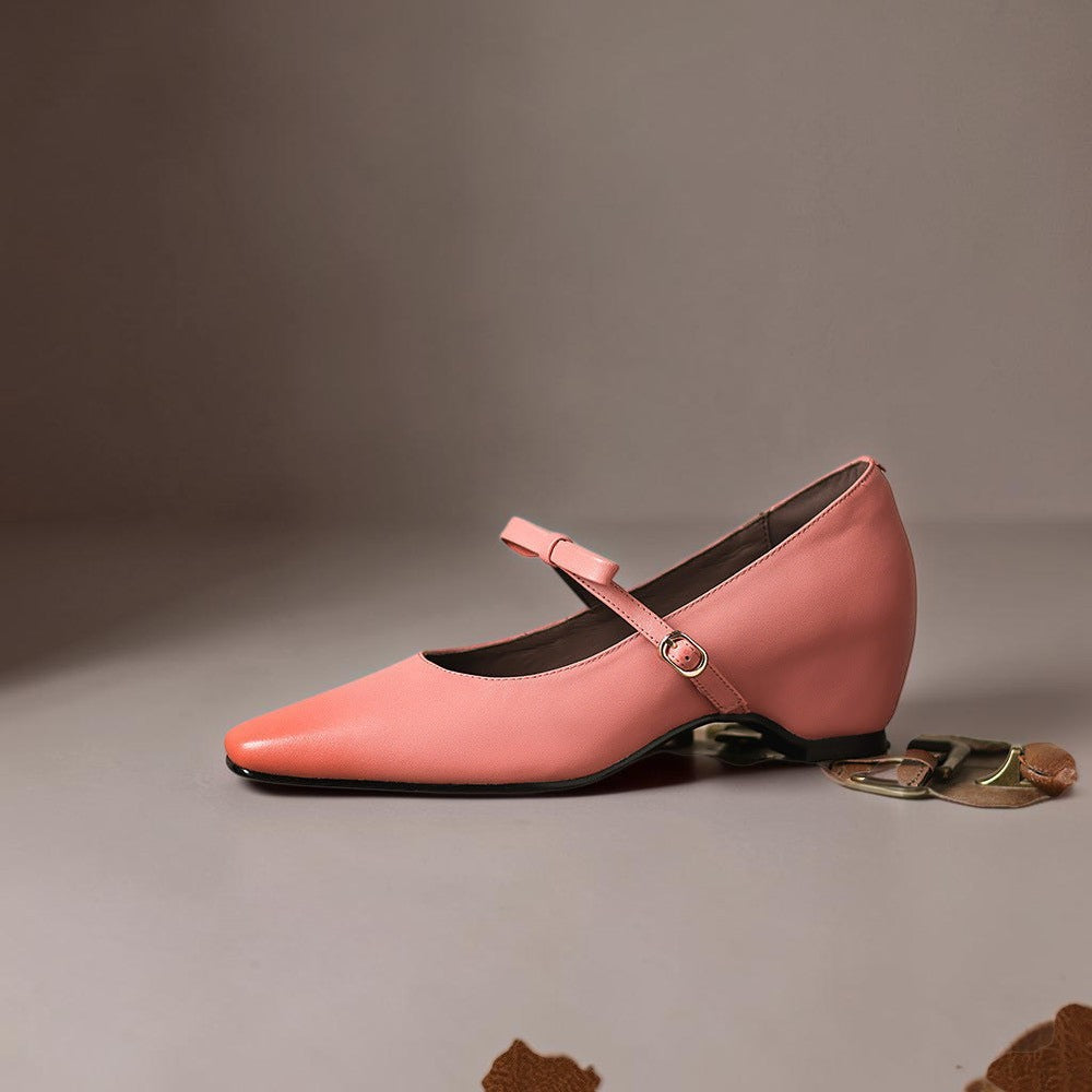 Bryony | Bow-Strap Mary Jane Pump