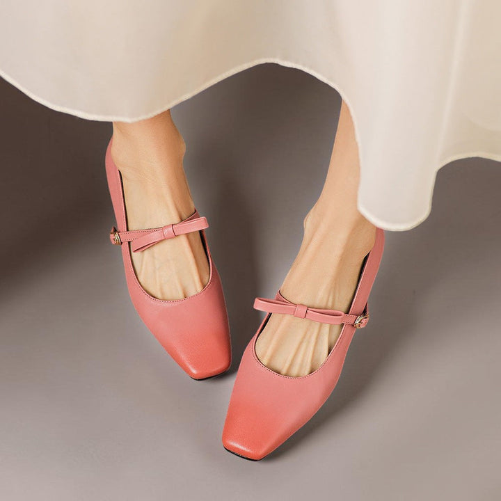 Bryony | Bow-Strap Mary Jane Pump