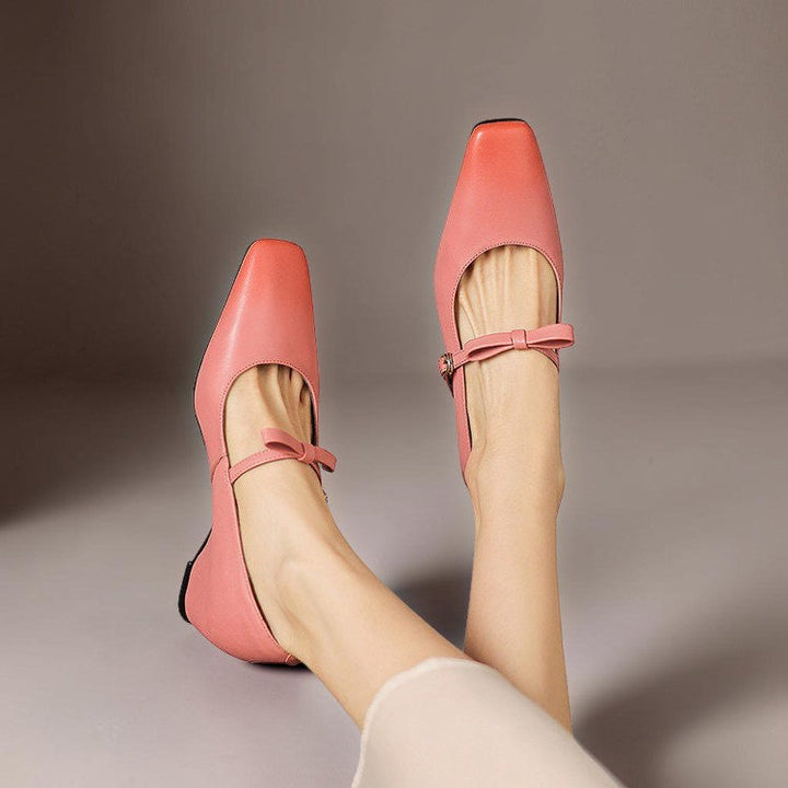 Bryony | Bow-Strap Mary Jane Pump