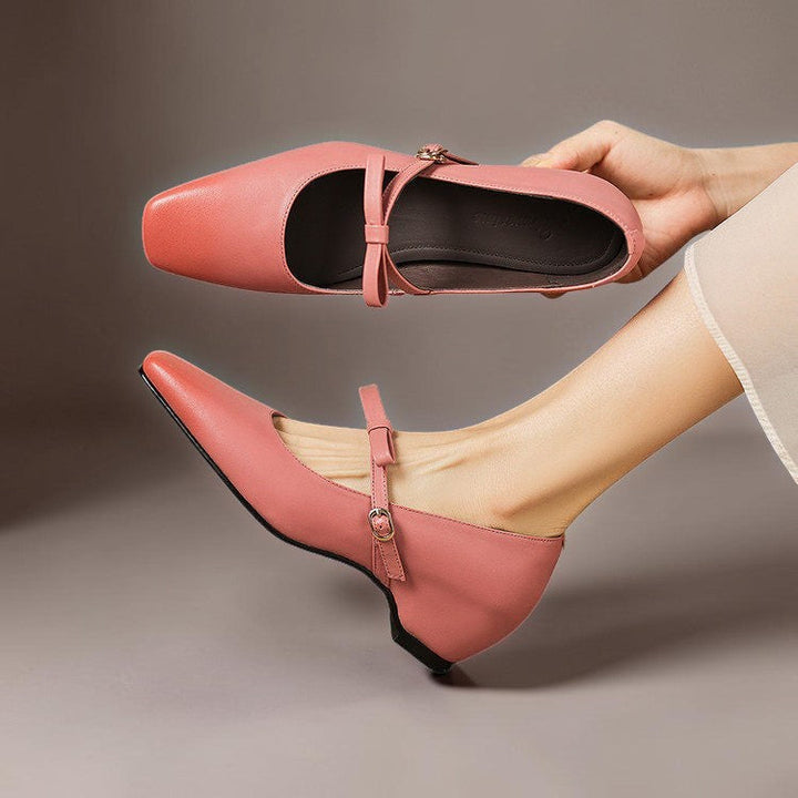 Bryony | Bow-Strap Mary Jane Pump