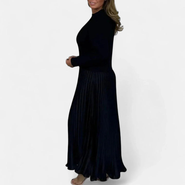 Isa - Women's Long Sleeve Maxi Dress