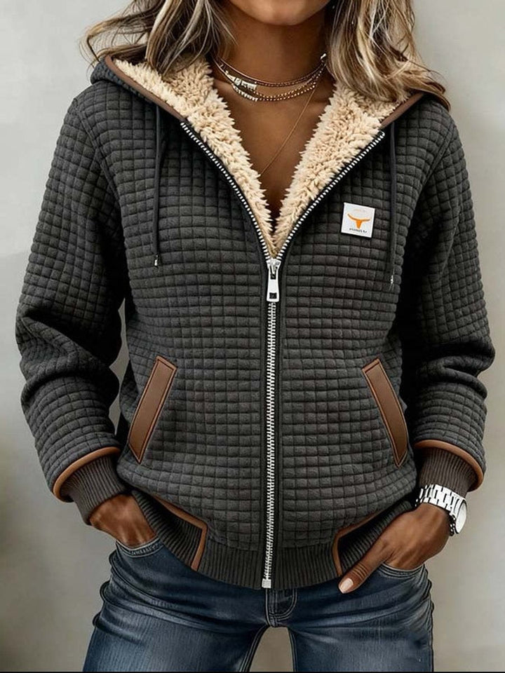 Sandra | Quilted Hooded Jacket