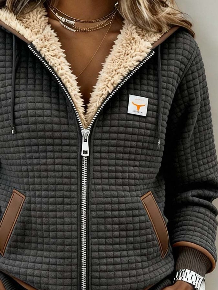 Sandra | Quilted Hooded Jacket