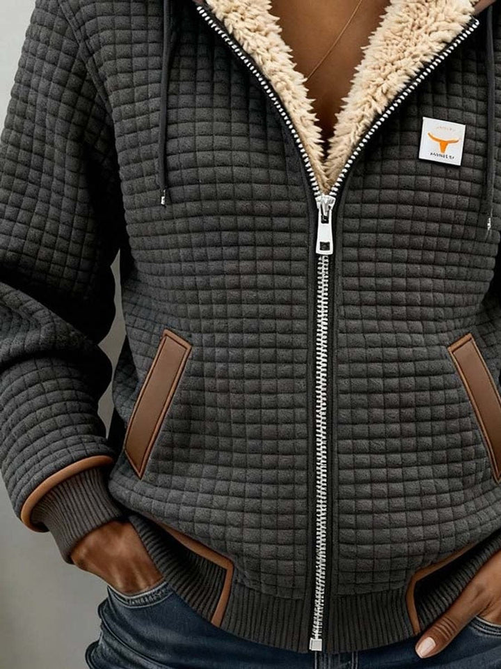 Sandra | Quilted Hooded Jacket