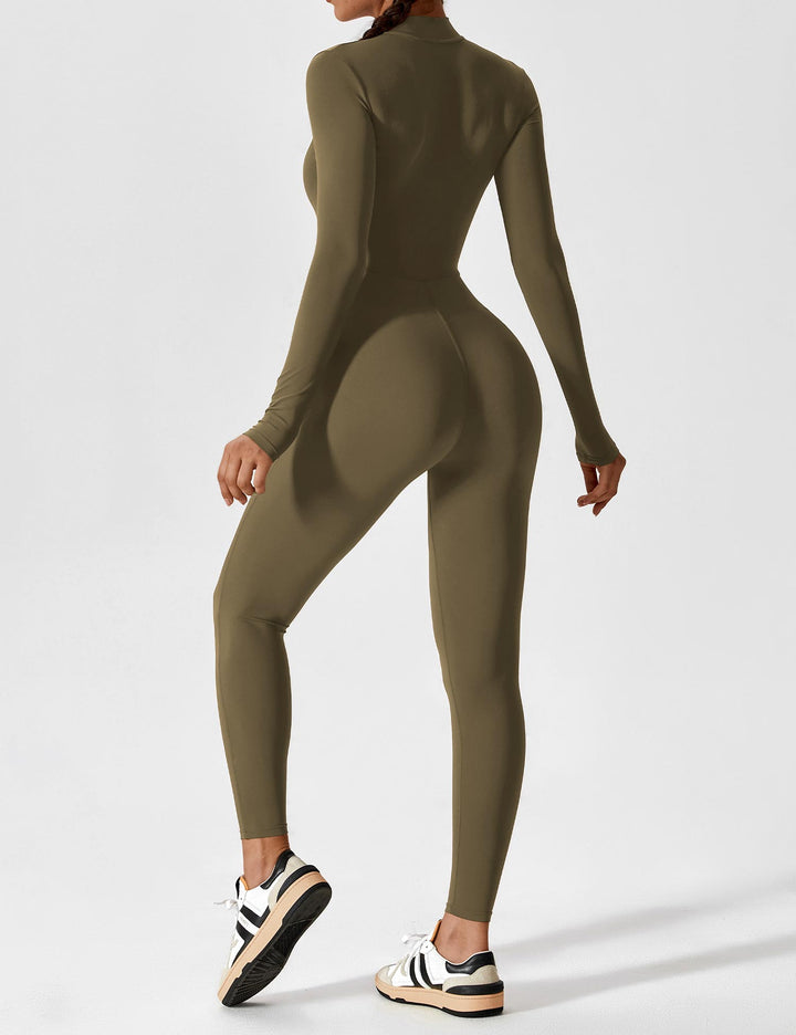 Evalina -  Zipper Jumpsuit
